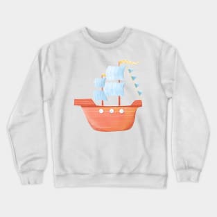 Sailboat Crewneck Sweatshirt